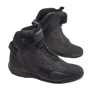 Cipele moto sportske FLYNE crno sive MODEKA