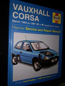 Vauxhall Corsa Haynes service and repair manual