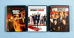 Ocean's Eleven,Twelve,Ocean's 13 (tri dvd)-Dvd
