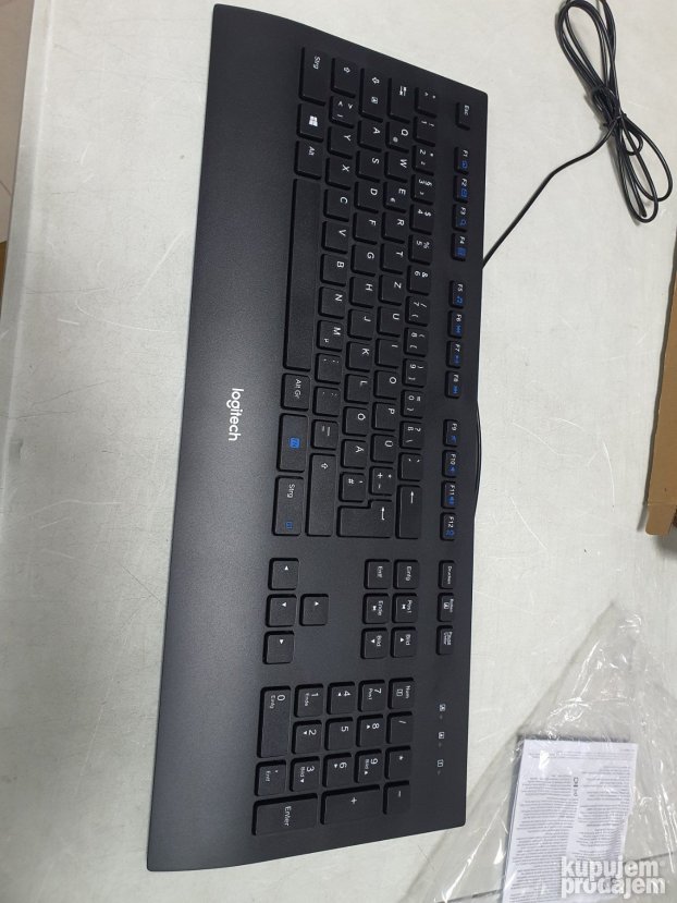 LOGITECH Žična tastatura CORDED K280e 920-005217