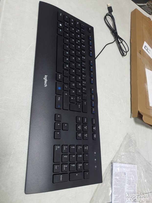 LOGITECH Žična tastatura CORDED K280e 920-005217