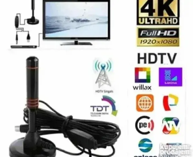 Sobna digitalna antena za besplatne TV kanale HDTV