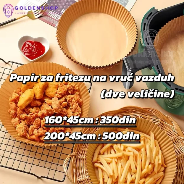 Friteza Na Vruc Vazduh Silver Crest Air Fryer 6L i 10L i 12L