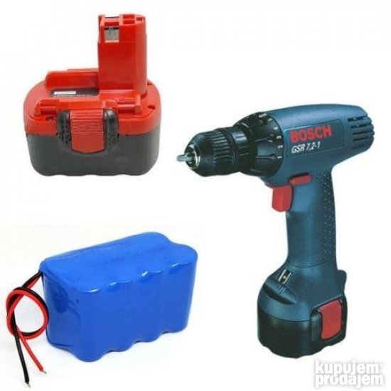 Servis popravka  baterija Bosch Makita Gesipa Dewalt