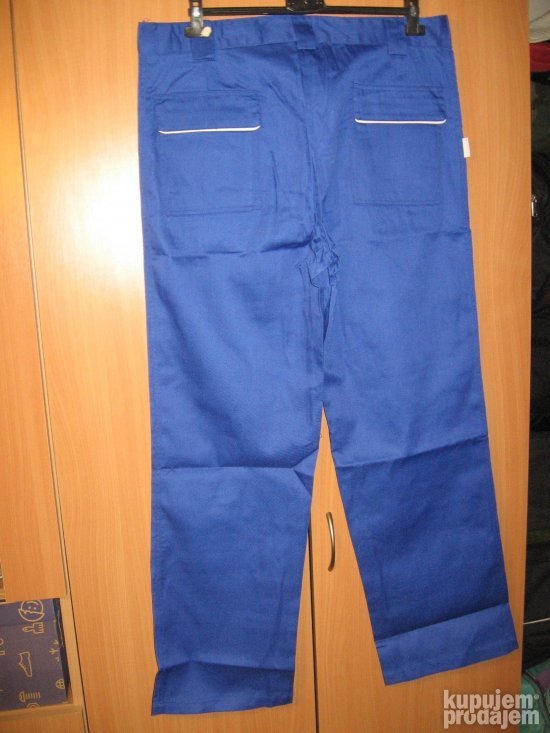 Radne pantalone M vel. italija proizvod. I.C.S. bele trakice
