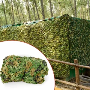 Kamuflažna mreža 4x4m za razne namene - zelena