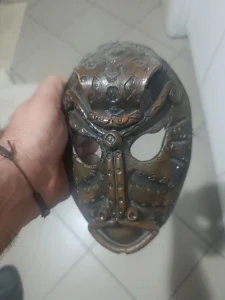 Maska od gline ručni rad