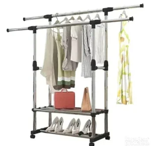 Dupli stalak civiluk za odecu i obucu