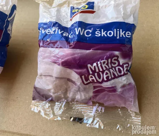 OSVEŽIVAČI WC ŠKOLJKE - pojedinačni, dva mirisa
