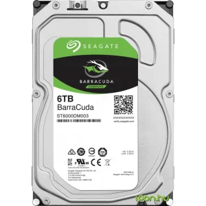 Seagate Barracuda 6TB 3.5 "5400RPM 256MB SATA ST6000DM003