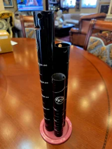 Stara kasica iz 80-tih godina, marke iz Nemačke, 30 cm