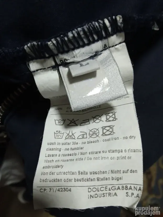 original Dolce&Gabbana Baseball jakna L