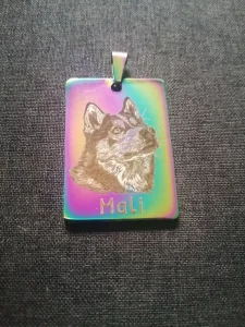 Privezak,plocica sa imenom,nametag,dogtag,pet tag,custom