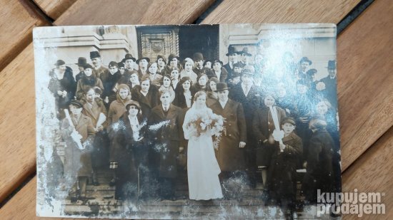 Stara fotografija venčanje