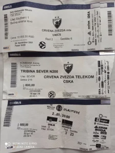 Ulaznice Kosarka Crvena Zvezda