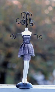 Vintage Doll Jewelry Stand Lutka Za Odlaganje Nakita