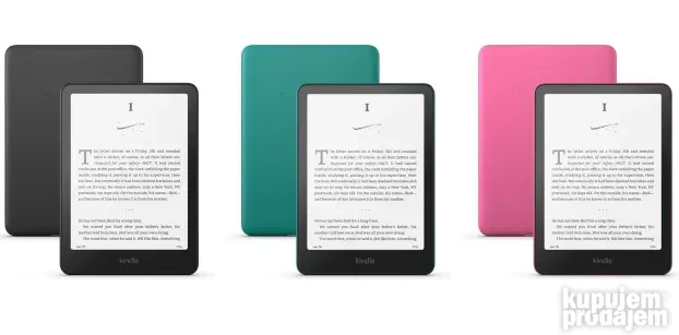 Kindle Paperwhite 12 16GB Garancija 1 God + Torbica NOVO