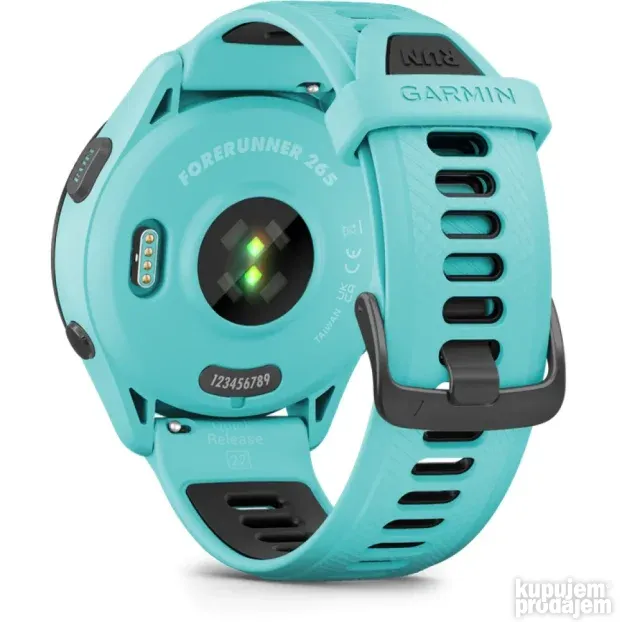 GARMIN Forerunner 265 aqua-fekete, povoljno