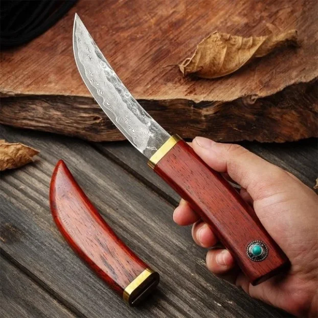 Nož-Ručni japanski nož od damask čelika - LIGHT DAMASKU