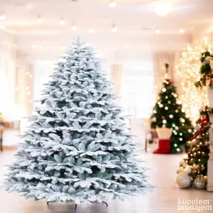 Raskosna Snezna Novogodisnja Jelka 180cm
