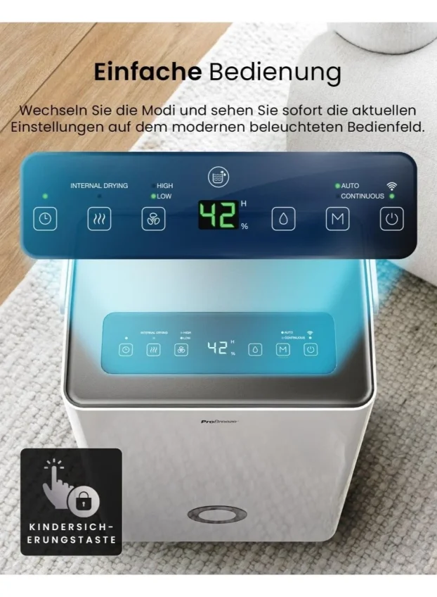 ProBreeze Odvlaživač vazduha, Dehumidifier 30L