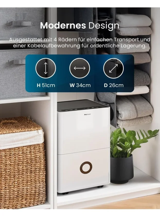 ProBreeze Odvlaživač vazduha, Dehumidifier 30L