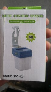 Senzor svetla reflektora 6A dan / noc