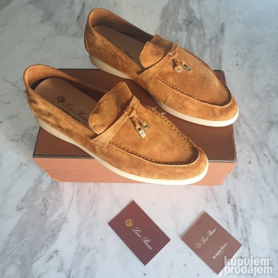 LORO PIANA Summer Lucky Charms Walk mokasine