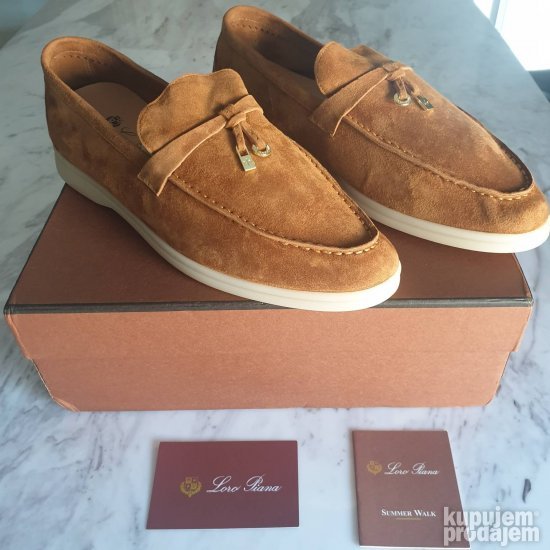 LORO PIANA Summer Lucky Charms Walk mokasine
