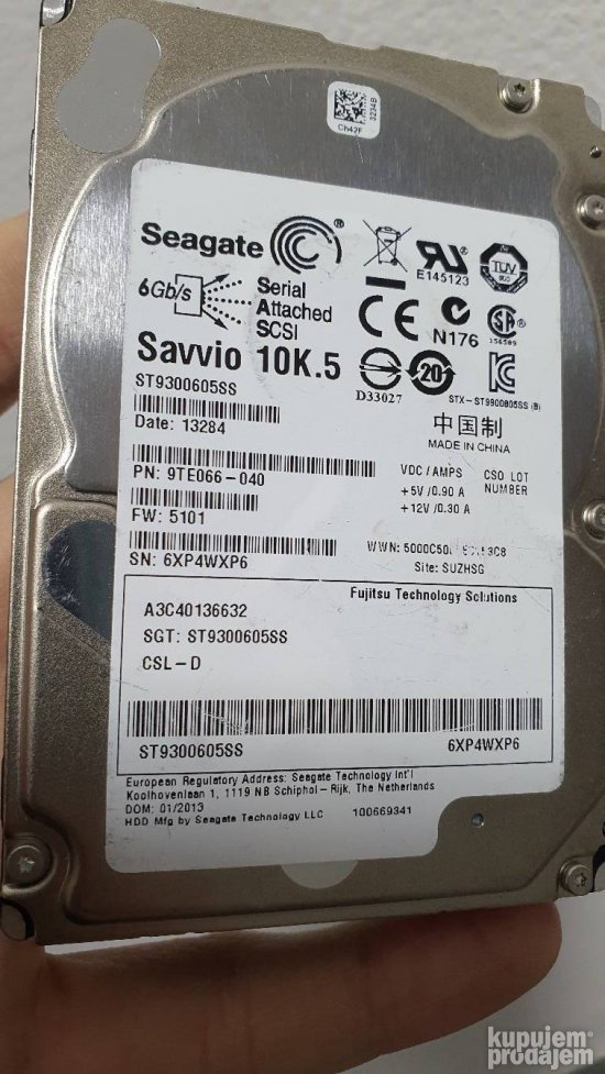 Seagate Savvio 10K.5 300GB SERVER