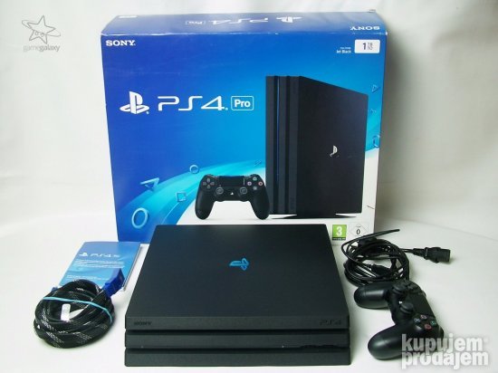 PS4 PRO 1TB 4K CUH7016B Fortnite PES 24 FULL