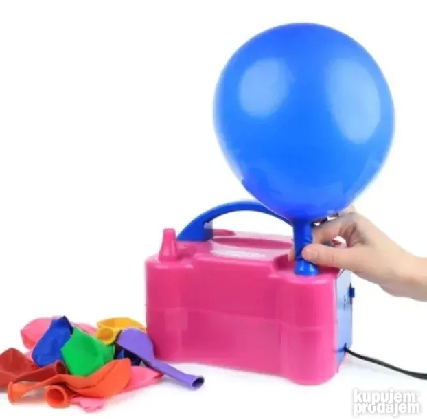 Pumpa kompresor za balone sa dve mlaznice