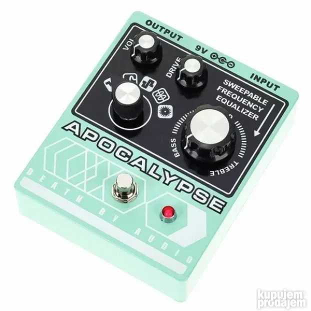 Death by Audio Apocalypse - Overdrive Effect Pedala