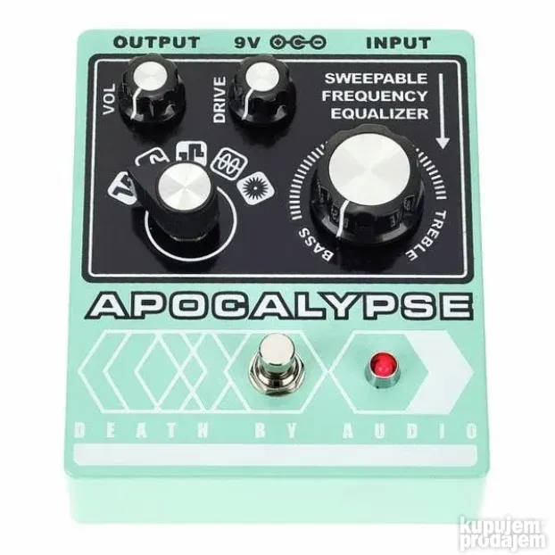 Death by Audio Apocalypse - Overdrive Effect Pedala