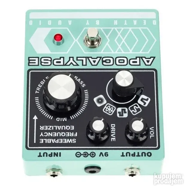 Death by Audio Apocalypse - Overdrive Effect Pedala