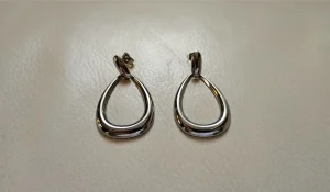 %Perfektne teardrop dangle minđuše, novo