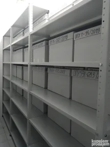 Jake montažne police, visina 3m, velika nosivost
