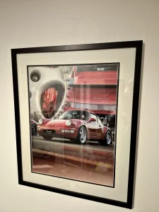 Porshe- uramljena fotografija 43x52