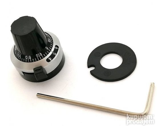 Precizno Dugme 4-6mm za Potenciometar LOCK funkcija