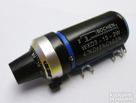 Precizno Dugme 4-6mm za Potenciometar LOCK funkcija