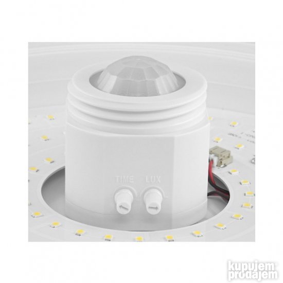 LED plafonjera sa senzorom pokreta 18W hladno bela