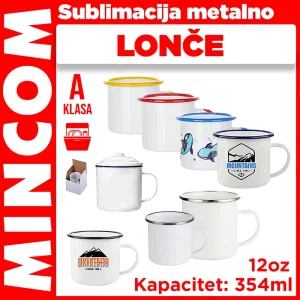 Šolje za sublimaciju-lonče