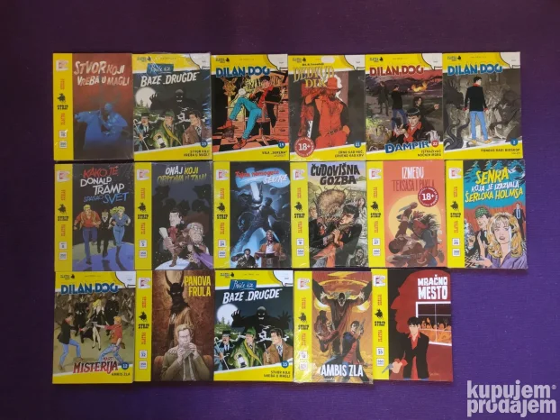 LOT Retro Zlatna Serija - 16 STRIPOVA
