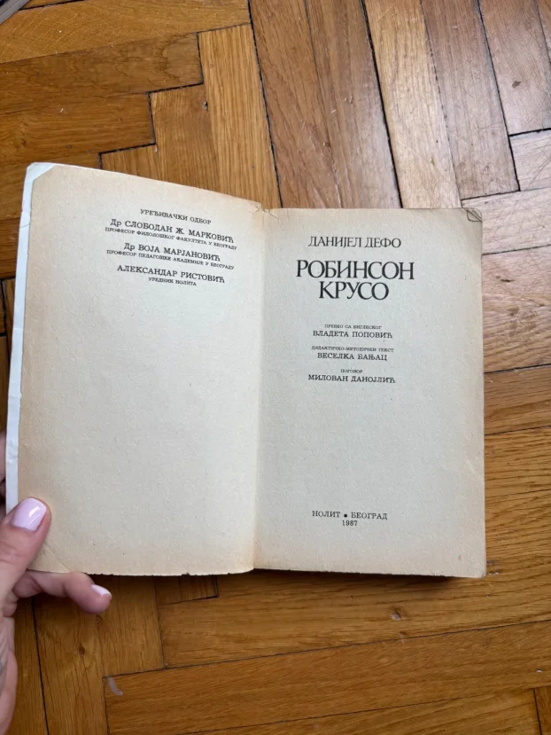 Robinzon Kruso-D. Defo