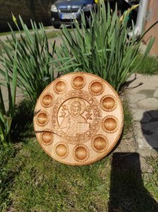 Tacna za Uskršnja jaja (Vaskršnji tanjir) model 3