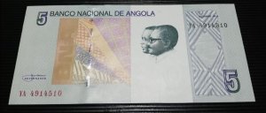 5 kwanzas 2012 Angola