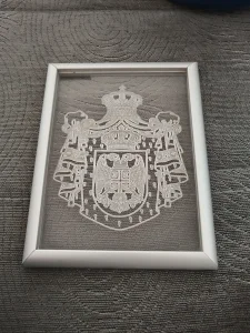 Grb Srbije u plastici