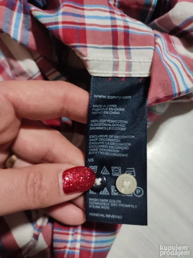 Tommy Hilfiger vintage fit kosulja vel. L - kao nova
