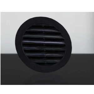 TEXO Ventilaciona PVC rešetka f-100,110,120mm crna