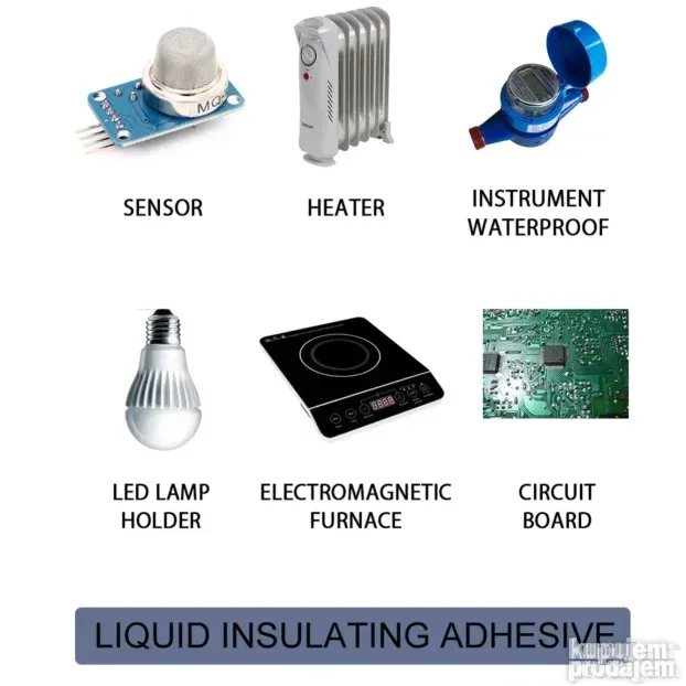 Tečna izolacija / Izolacija kontakata / Vodootporna UV zašti